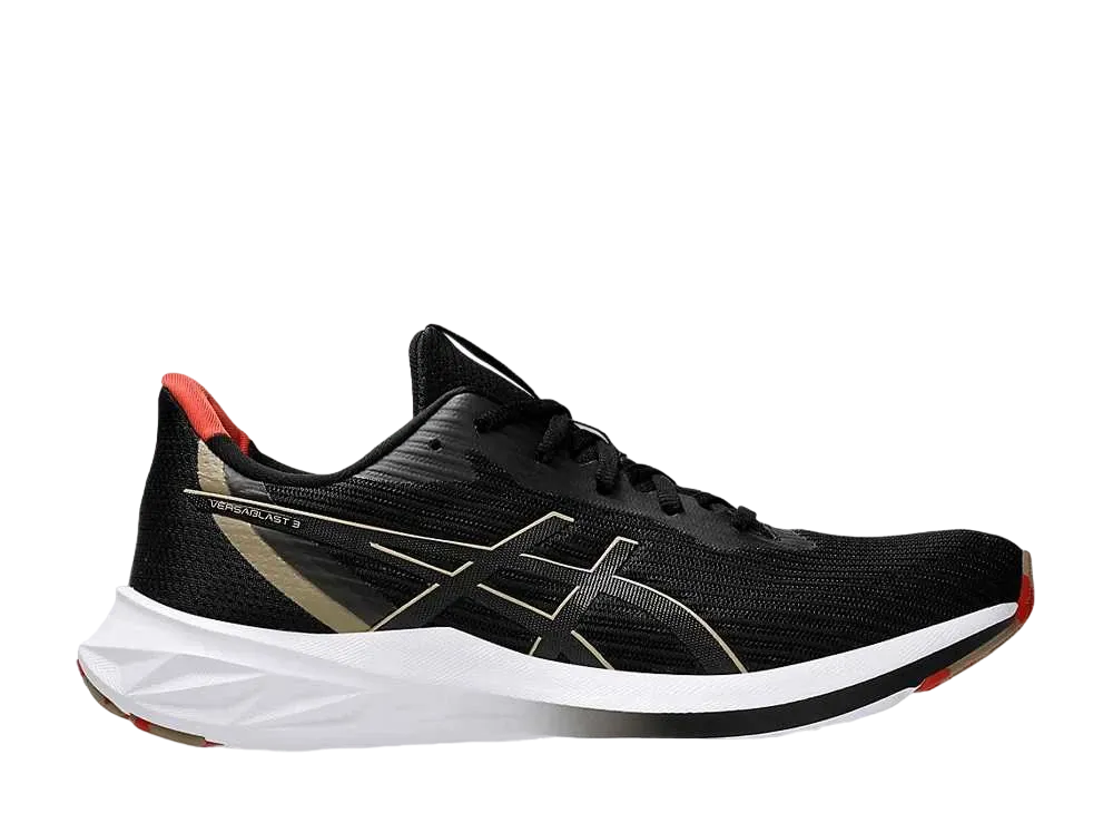 アシックス バーサブラスト3 ワイド "ブラック/フェザーグレー"