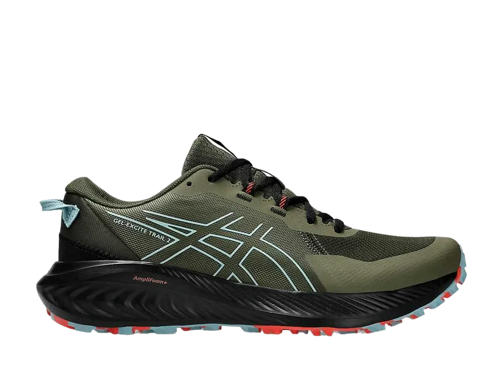 アシックス ゲルエキサイトトレイル2 "スモッググリーン/スモークブルー"