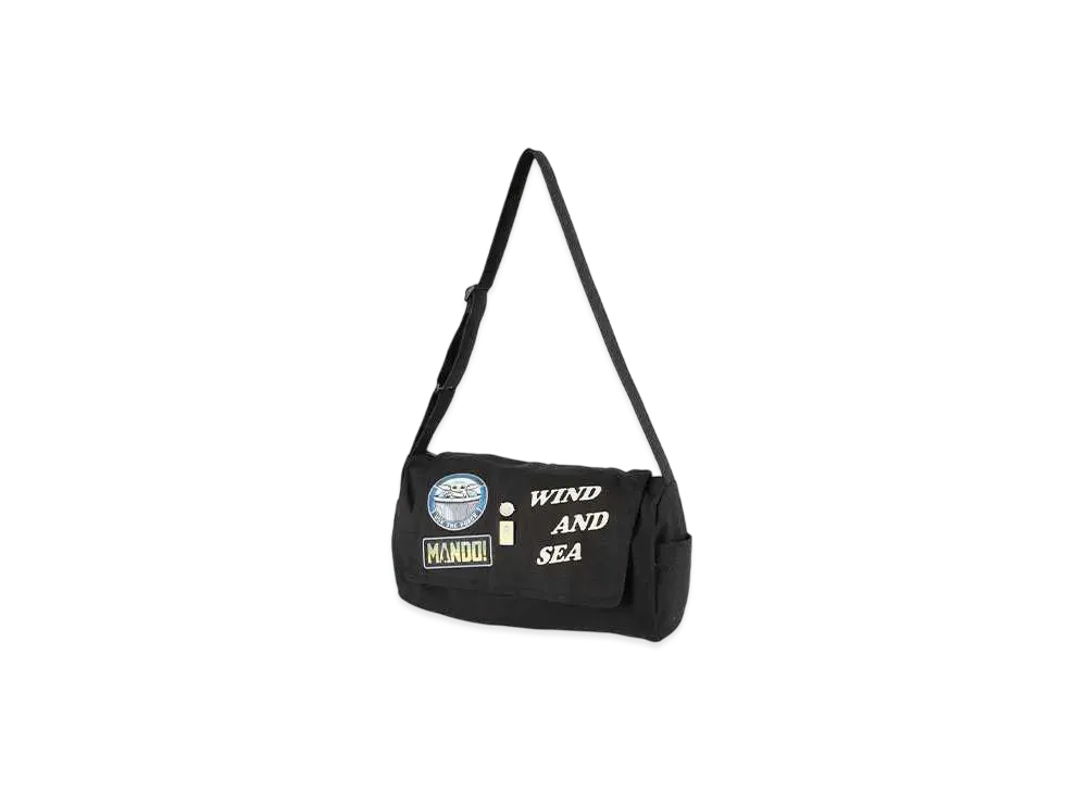 WIND AND SEA The Mandalorian WDS Shoulder Bag "Black"