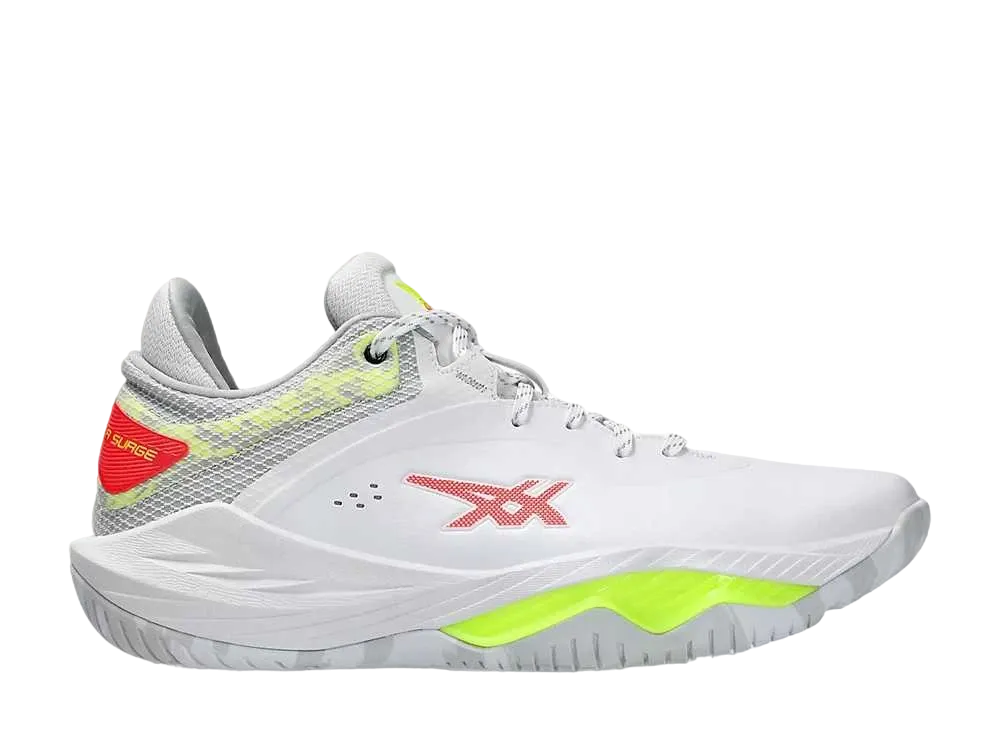 アシックス ノヴァサージ ロー "ホワイト/サンライズレッド"