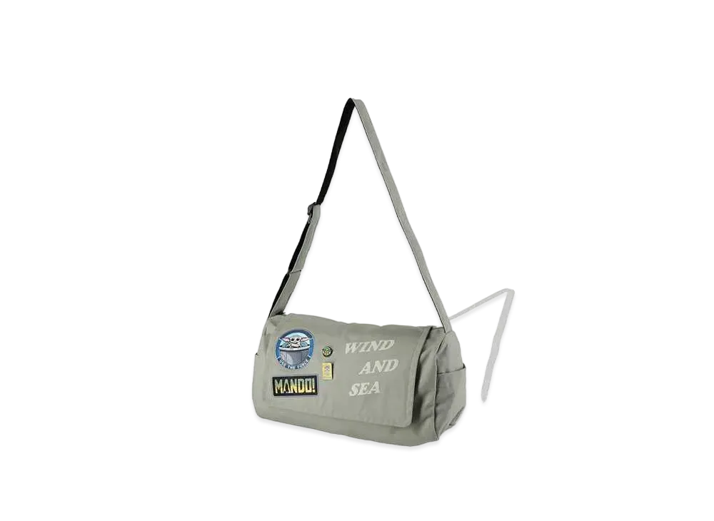 WIND AND SEA The Mandalorian WDS Shoulder Bag "Gray"