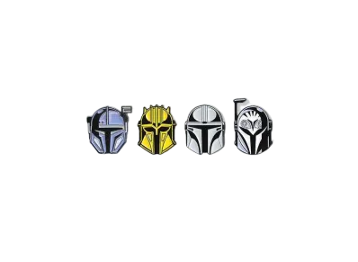 WIND AND SEA The Mandalorian WDS Pin Badge (A) "ONE"