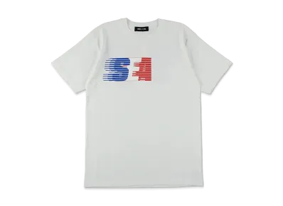 WIND AND SEA Tricolore Slide Sea Tee "White"