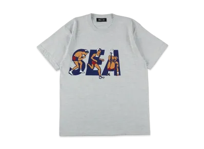 WIND AND SEA Paris Sea Tee "Ash"