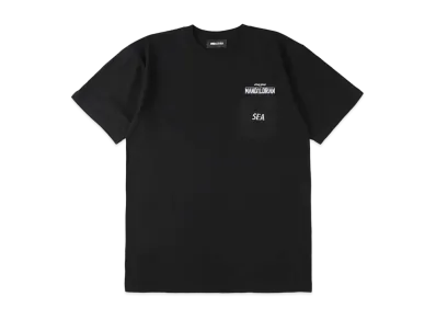 WIND AND SEA The Mandalorian WDS Pocket Tee / This Is The Way "Black"
