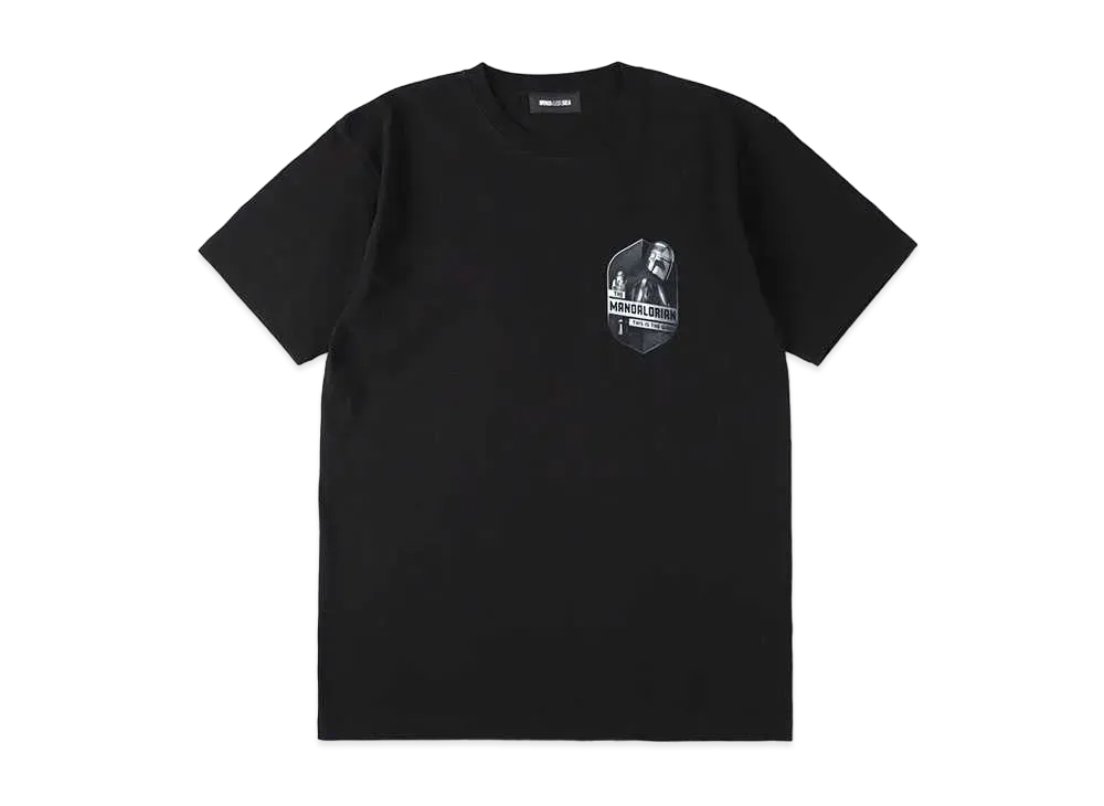 WIND AND SEA The Mandalorian WDS Tee / This Is The Way "Black"