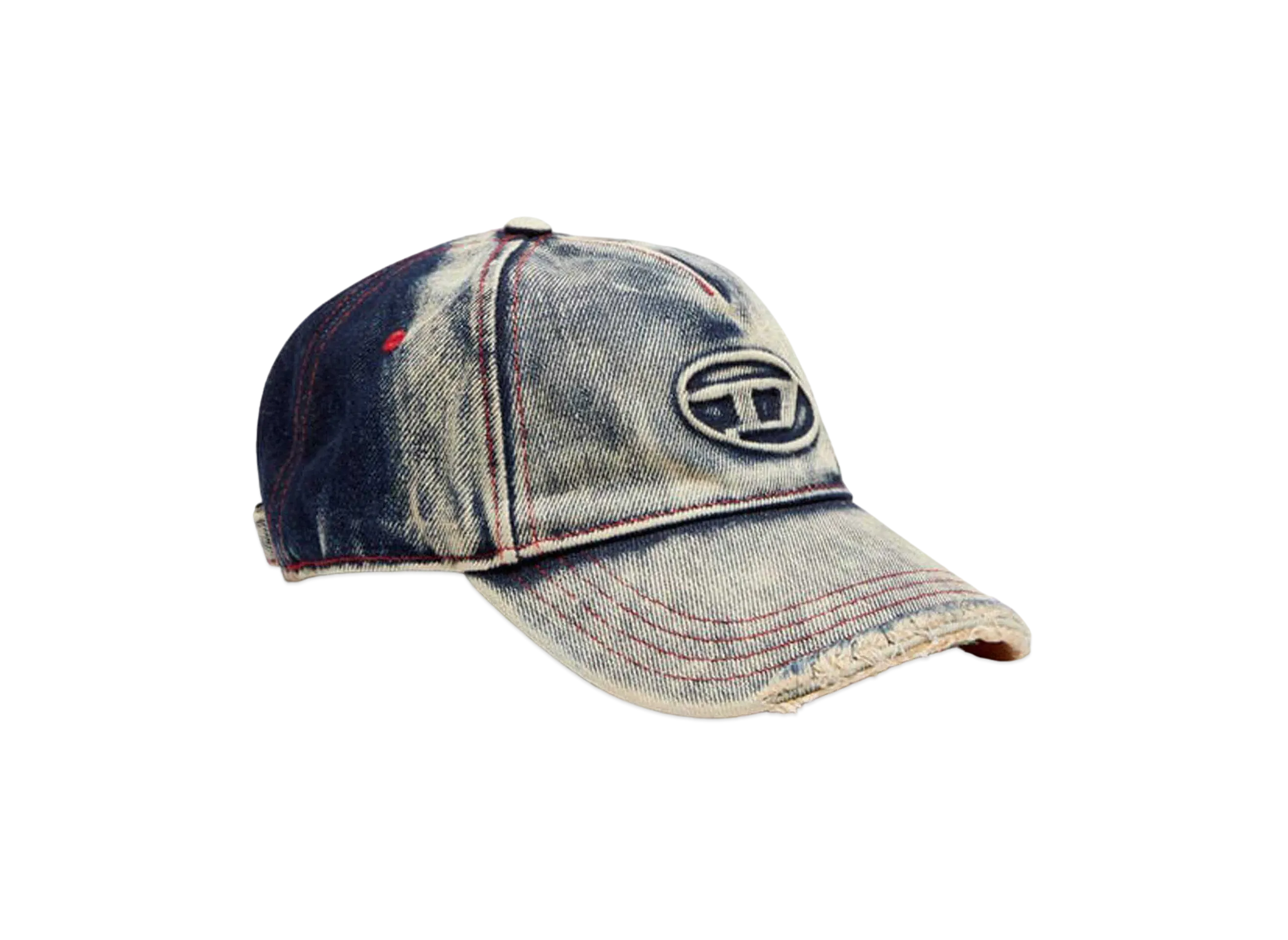 Diesel C-Seymon Denim Logo Cap "Blue/White"