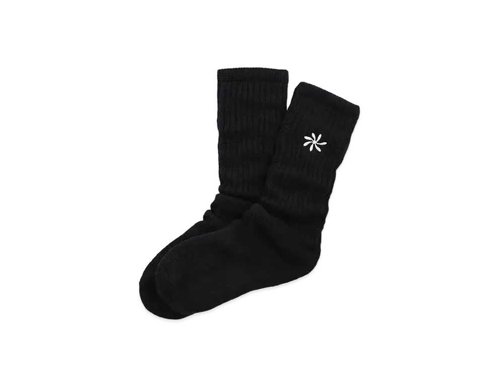 WIND AND SEA Windmill Tube Socks "Black"