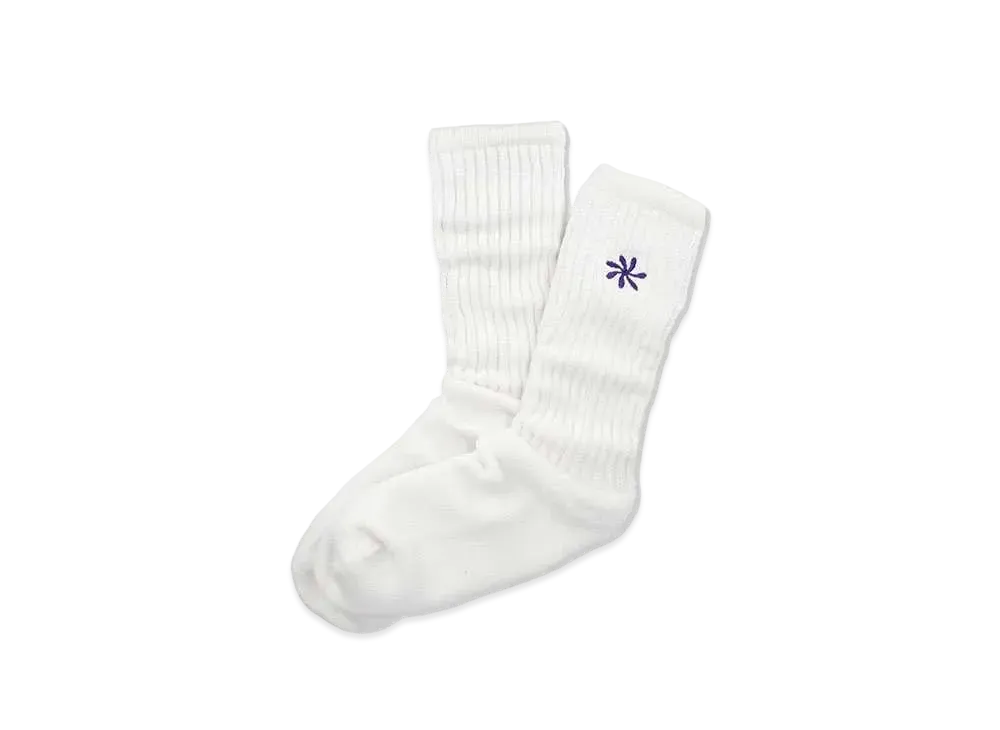 WIND AND SEA Windmill Tube Socks "White"