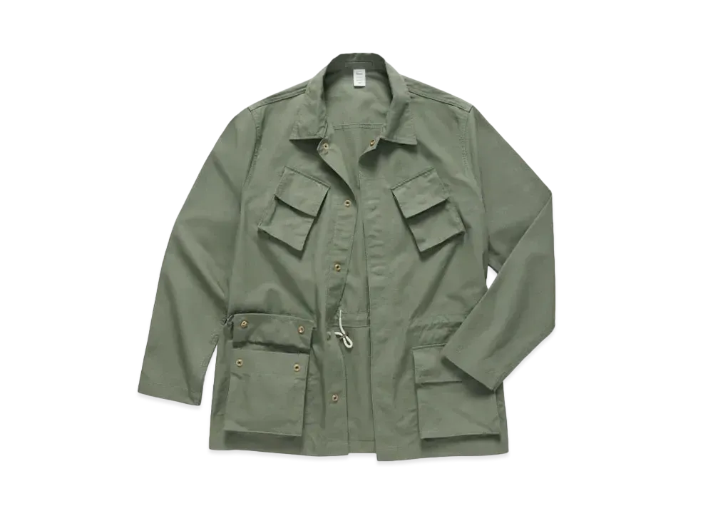 JJJJound Lightweight Utility Jacket "Light Olive"
