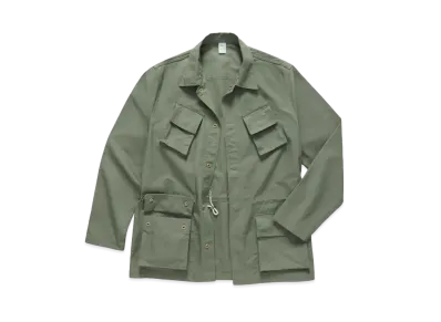 JJJJound Lightweight Utility Jacket "Light Olive"