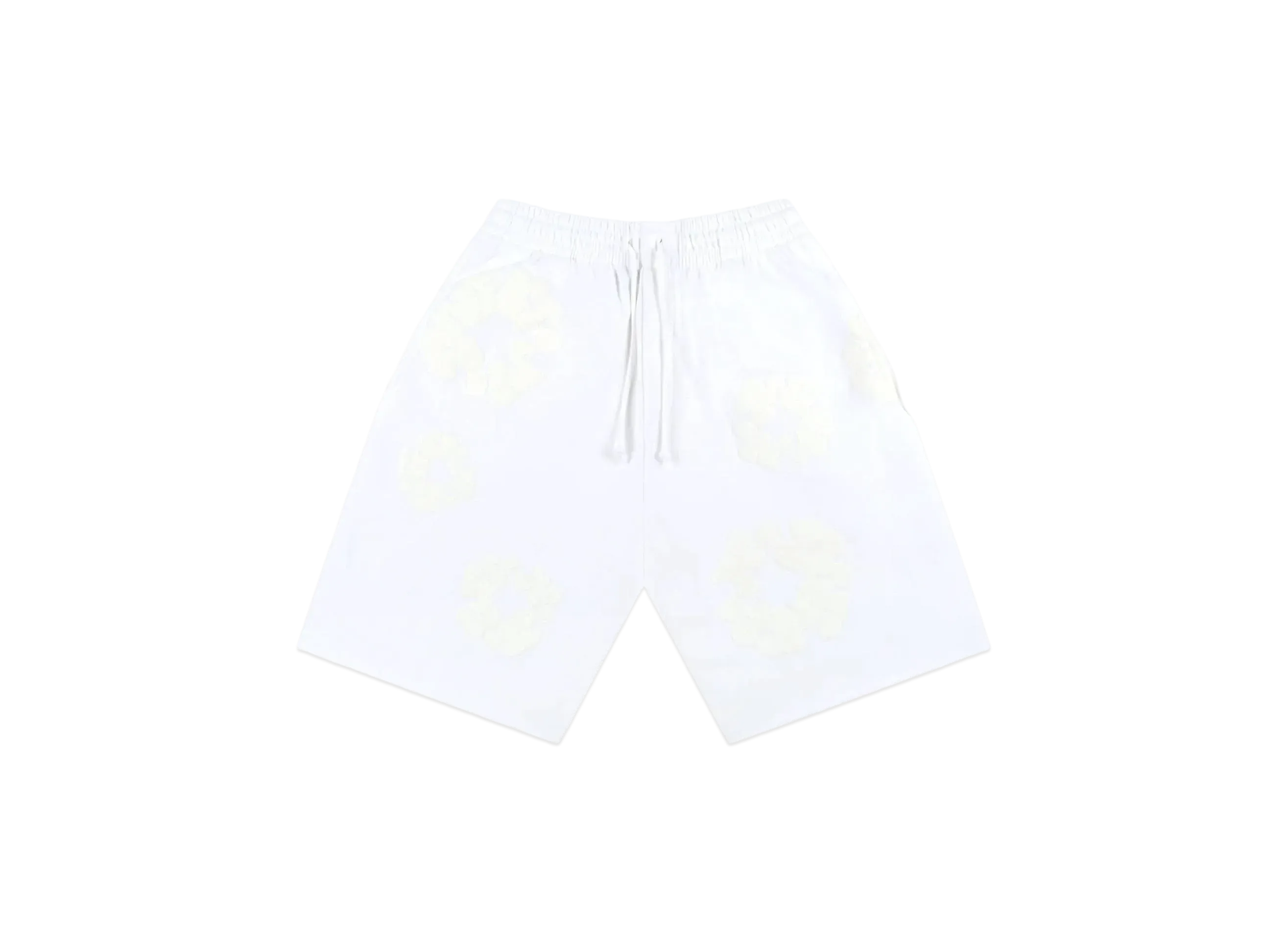 DENIM TEARS Mono Cotton Wreath Shorts "White"