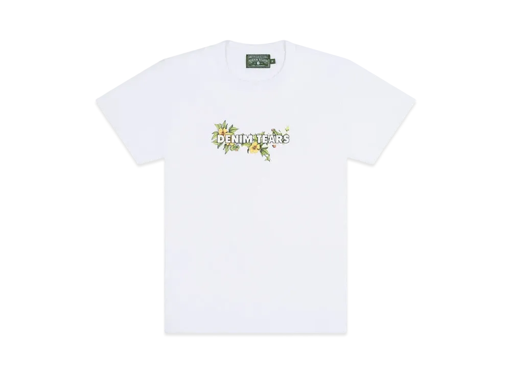 DENIM TEARS Logo Tee "White"