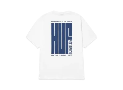HUF Summer Splash Collection Big Block Tee "White"