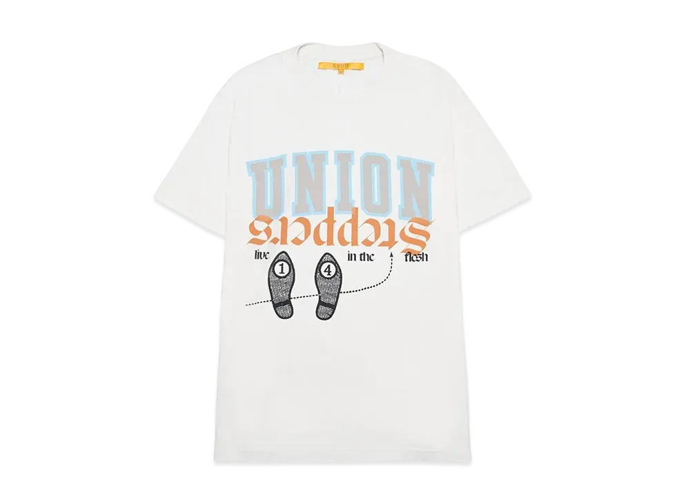UNION x PGLANG The Big Steppers Tee "Cream"