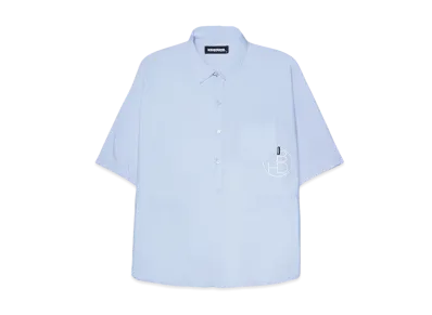 NEIGHBORHOOD BIG LOGO / C-SHIRT . SS "Saxe"