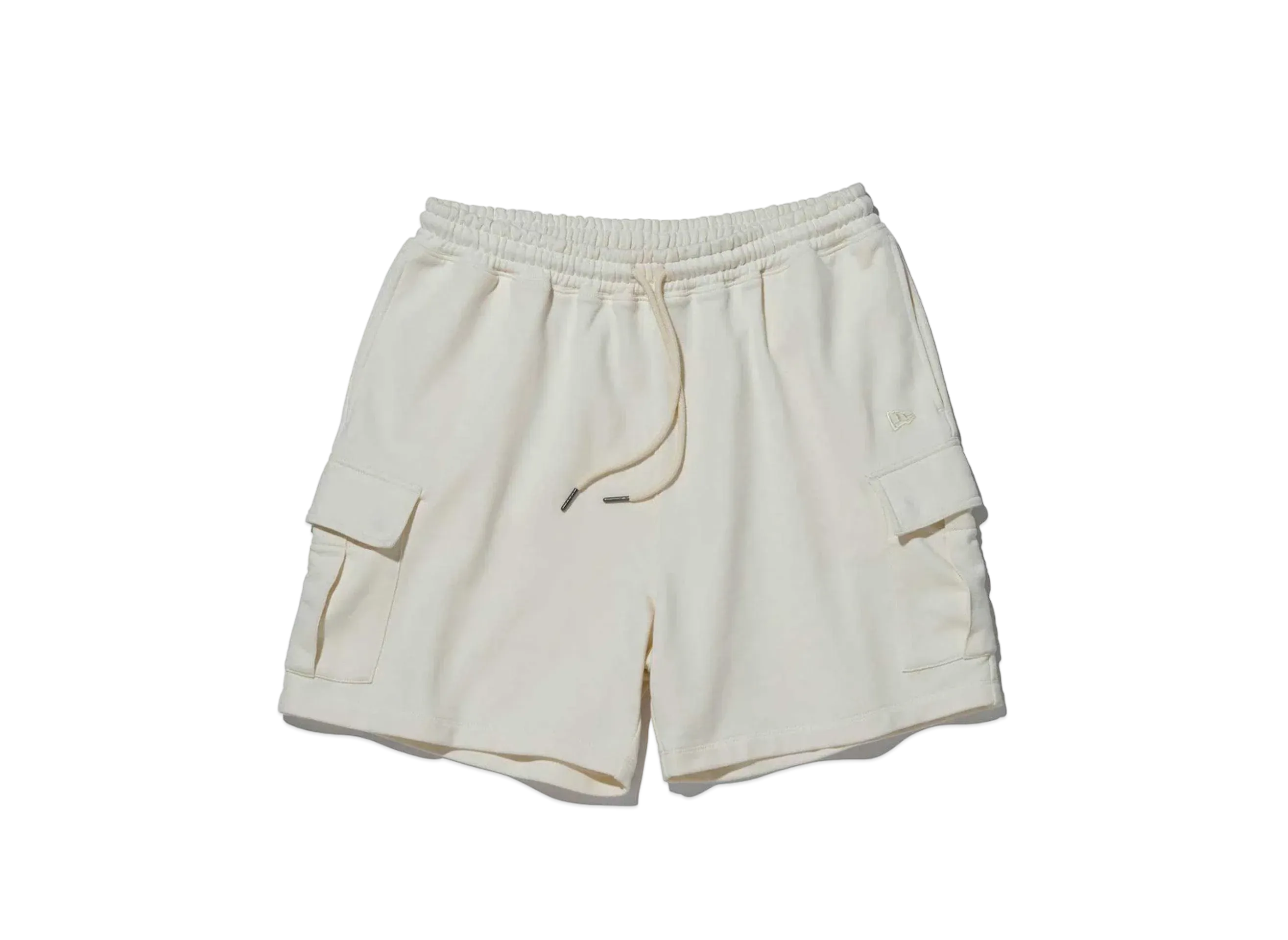 ニューエラ ブラック レーベル SS24 スウェット カーゴ ショートパンツ "オフホワイト"