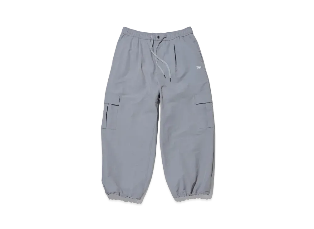 NEW ERA BLACK LABEL SS24 Oversized Nylon Cargo Pants "Grey"