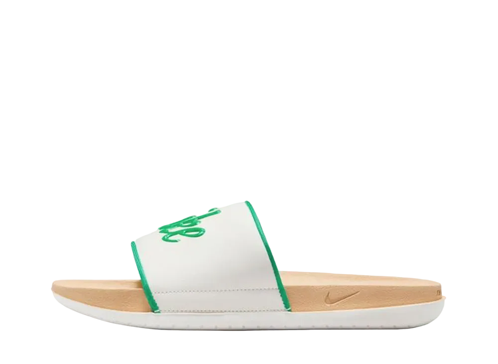 ナイキ ウィメンズ オフコート スライド "セイル/グリーン/ベージュ"