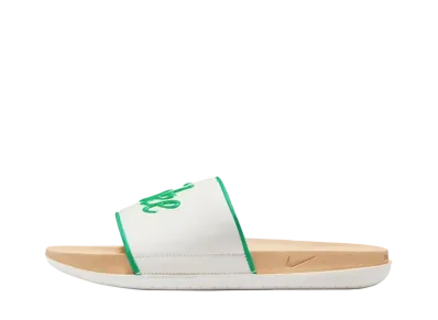 Nike Women's Offcourt Slide "Sail/Green/Beige"