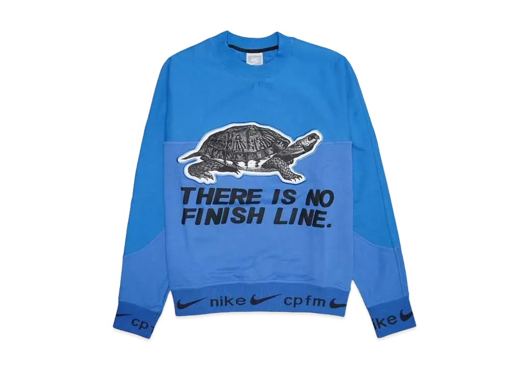 Nike x Cactus Plant Flea Market Fleece Crewneck "Blue"