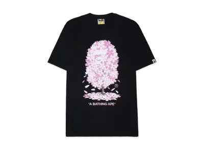 A BATHING APE Sakura Tee "Black"