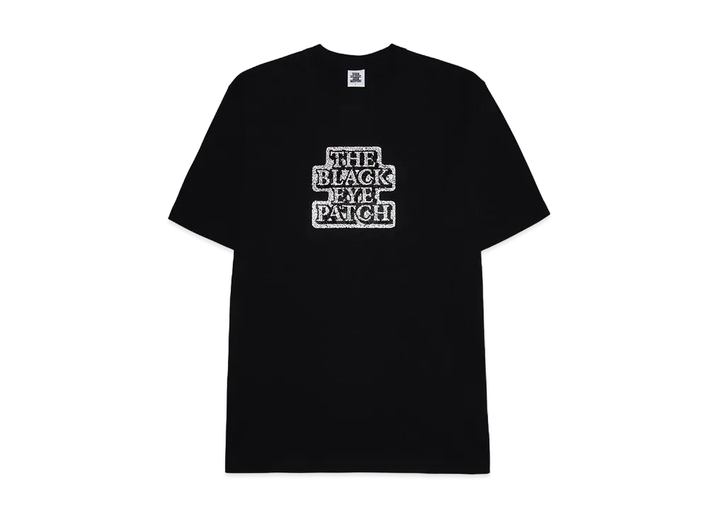 BlackEyePatch RHINESTONE OG LABEL TEE "Black"