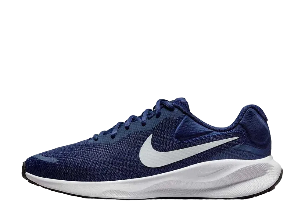 ナイキ レボリューション7 "ミッドナイトネイビー/ピュアプラチナム/ブラック/ホワイト"