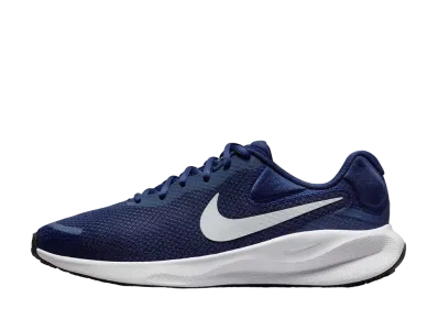 ナイキ レボリューション7 "ミッドナイトネイビー/ピュアプラチナム/ブラック/ホワイト"