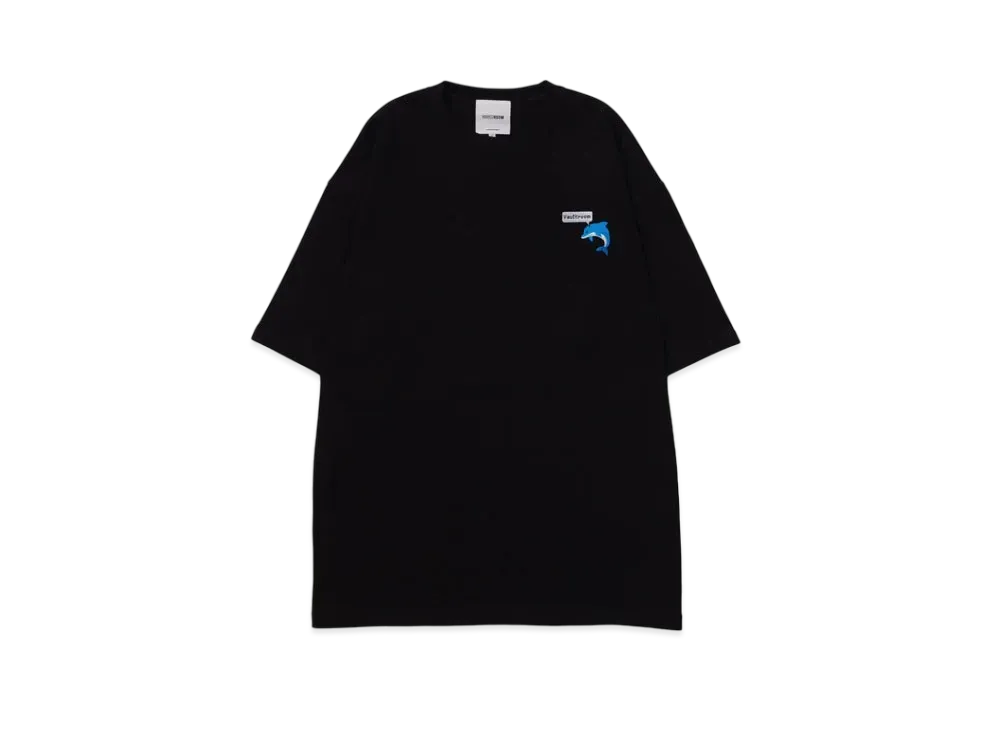 VAULTROOM Dolphin Tee "Black"