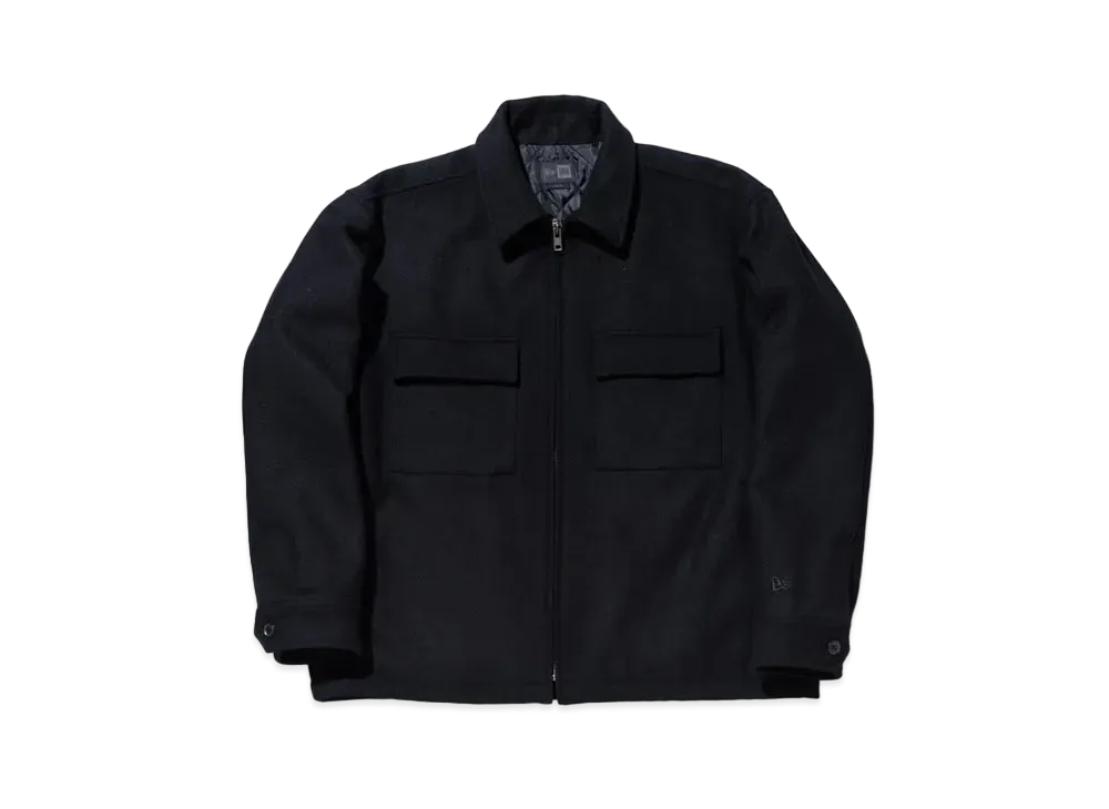 NEW ERA BLACK LABEL FW23 Melton CPO Jacket "Black"