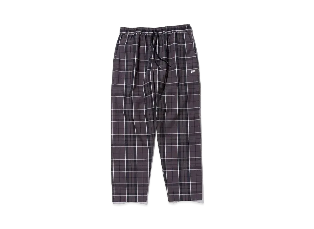 NEW ERA BLACK LABEL FW23 Easy Pants Multi Check "Black"