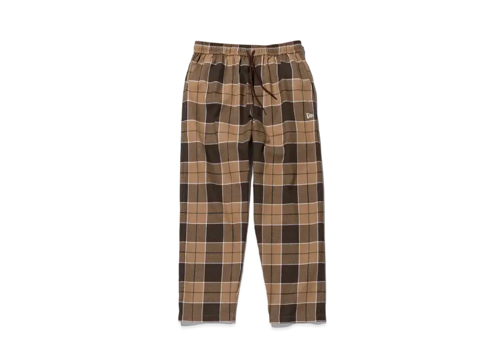 NEW ERA BLACK LABEL FW23 Easy Pants Multi Check "Khaki"