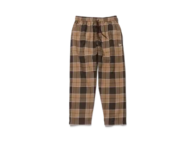 NEW ERA BLACK LABEL FW23 Easy Pants Multi Check "Khaki"