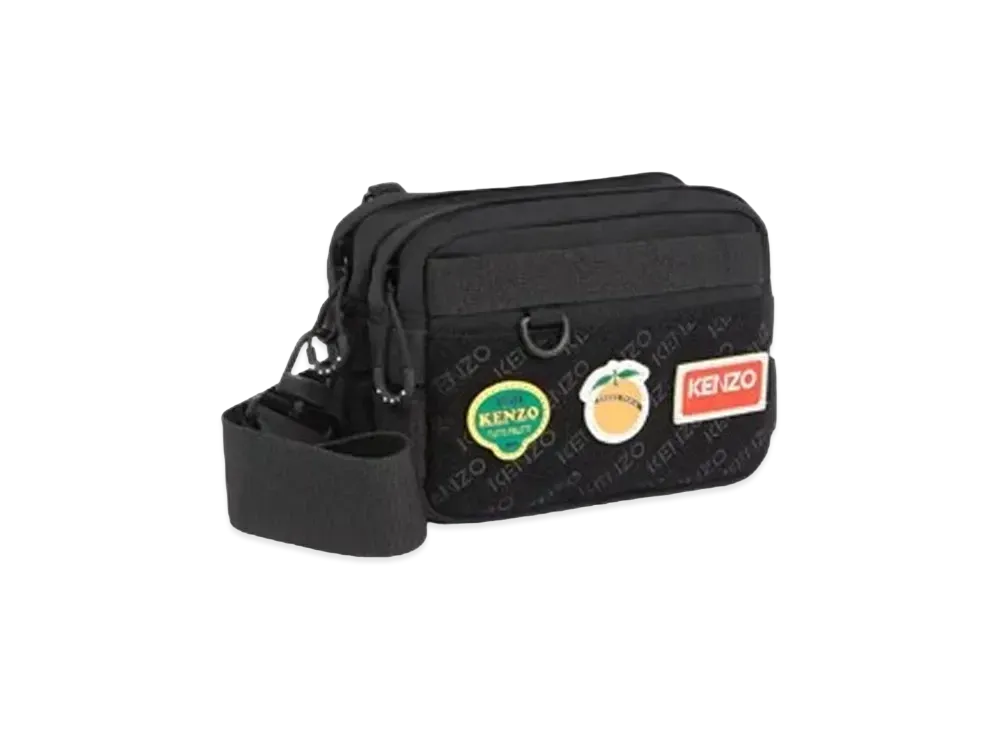 KENZO 'JUNGLE' Hand Bag "Black"