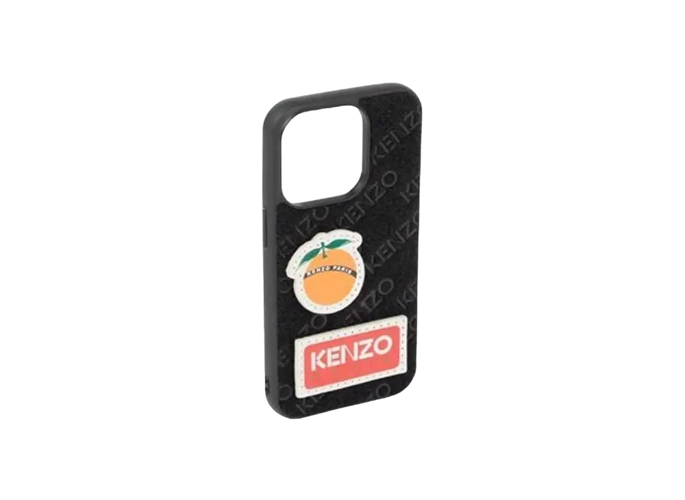 KENZO 'JUNGLE' iPhone 15 Pro Case "Black"