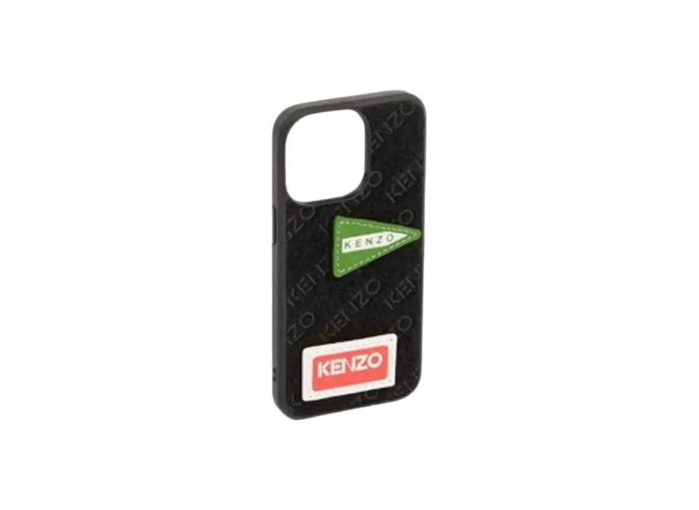 KENZO 'JUNGLE' iPhone 14 Pro Case "Black"