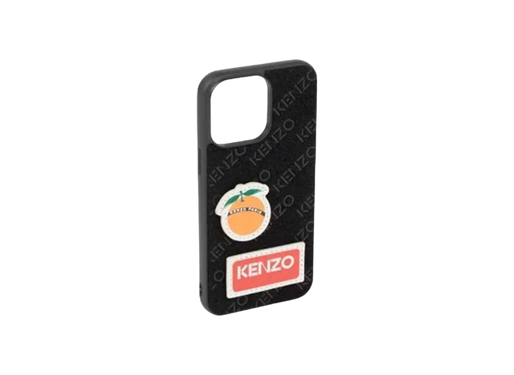 KENZO 'JUNGLE' iPhone 15 Pro Max Case "Black"