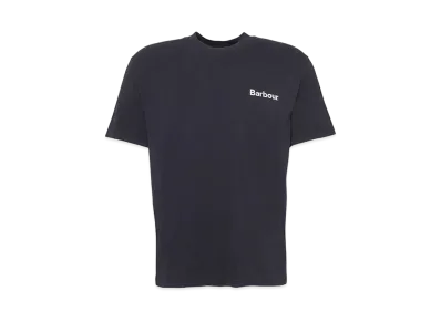 Barbour Strowell Logo Relaxed Fit T-Shirt "Black"
