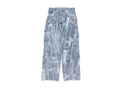 TAAKK denim pants "INDIGO CHEMICAL"