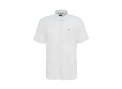Barbour Nelson Cotton Linen Short Sleeve Shirt (Regular Fit) "Beige"