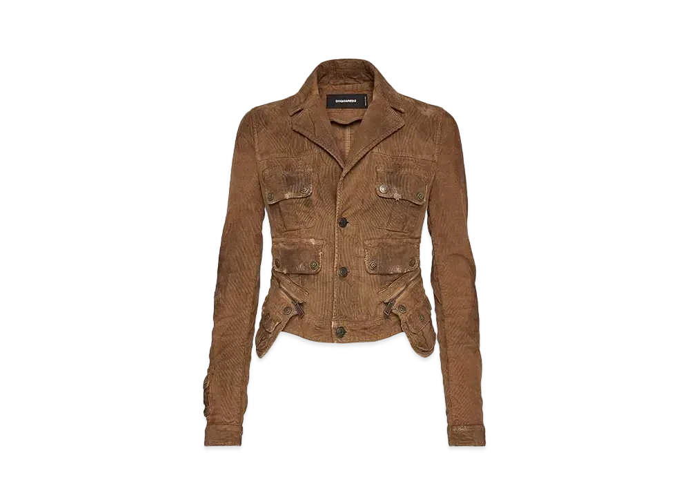 Dsquared2 Hunting Mini Jacket "Desert Tan"