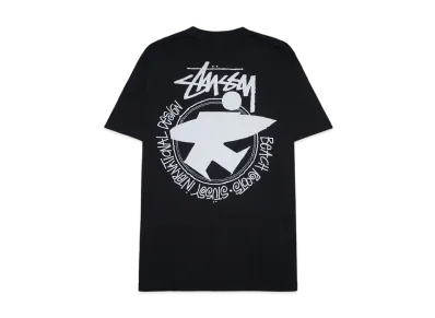 Stussy BEACH ROOTS PIGMENT DYED TEE "Black"