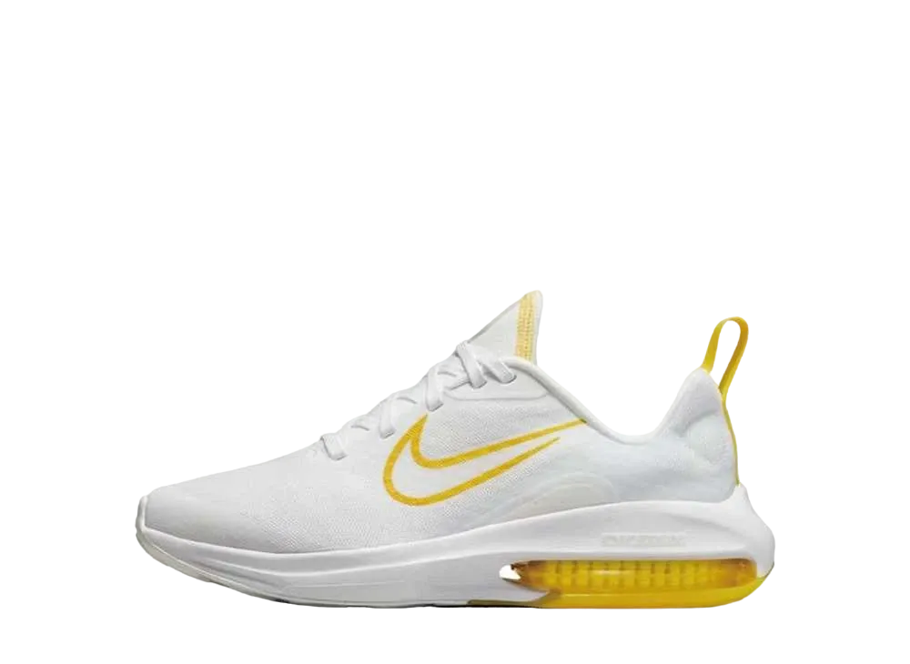 ナイキ GS エアズームアルカディア2 "サミットホワイト/イエロー"