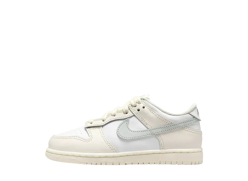 ナイキ PS ダンク ロー "ホワイト/ファントム/ライトシルバー" (キッズ)