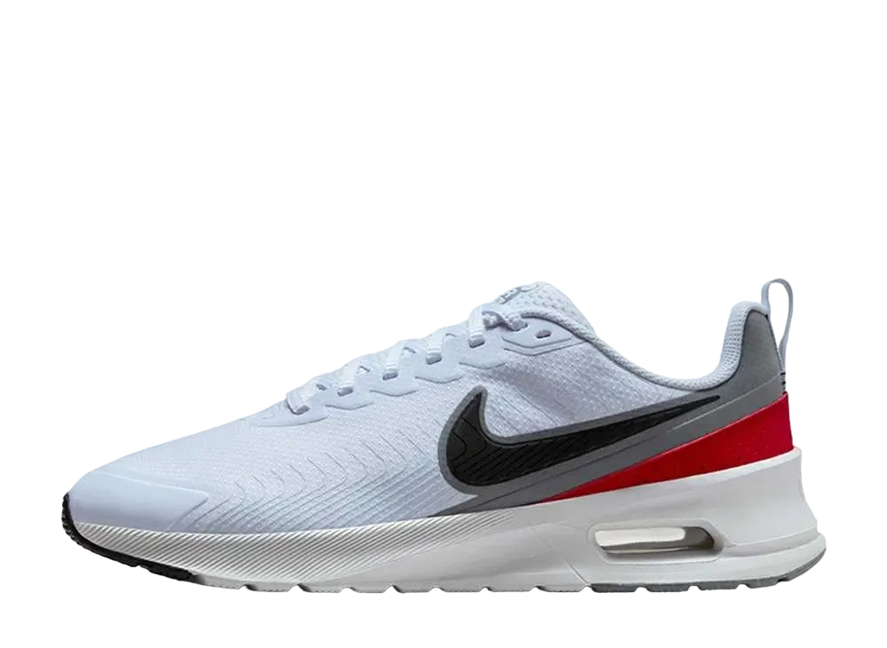 Nike Air Max Nuaxis "Football Grey/Black/White/Gym Red"