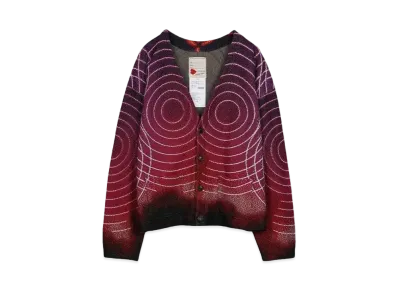 EVANGELION x SEVESKIG AT Field Knit Cardigan "BLACK"