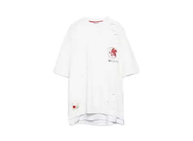 EVANGELION x SEVESKIG S/SL Tee Ver.Main visual:001 "WHITE"