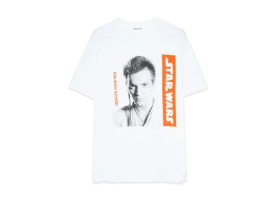 F-LAGSTUF-F "OBI-WAN" TEE "WHITE"