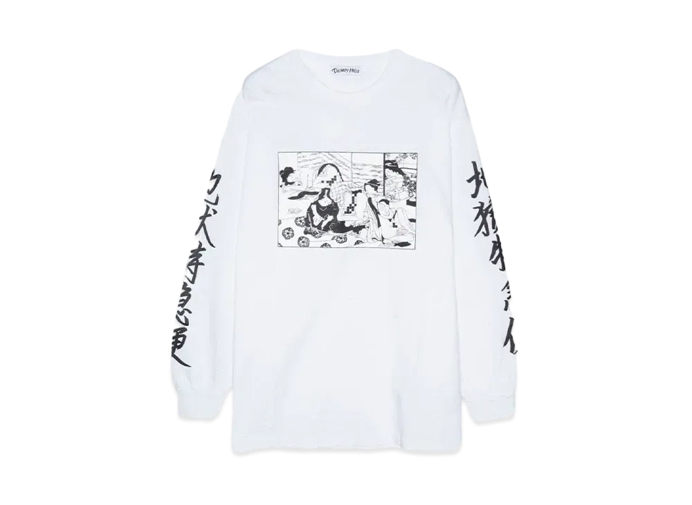 F-LAGSTUF-F "地獄特急便” LS TEE "WHITE"